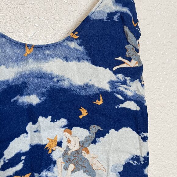 Reformation Heaven Amanda Sleeveless Strappy Tank Top Women's Size Medium - Picture 3 of 6